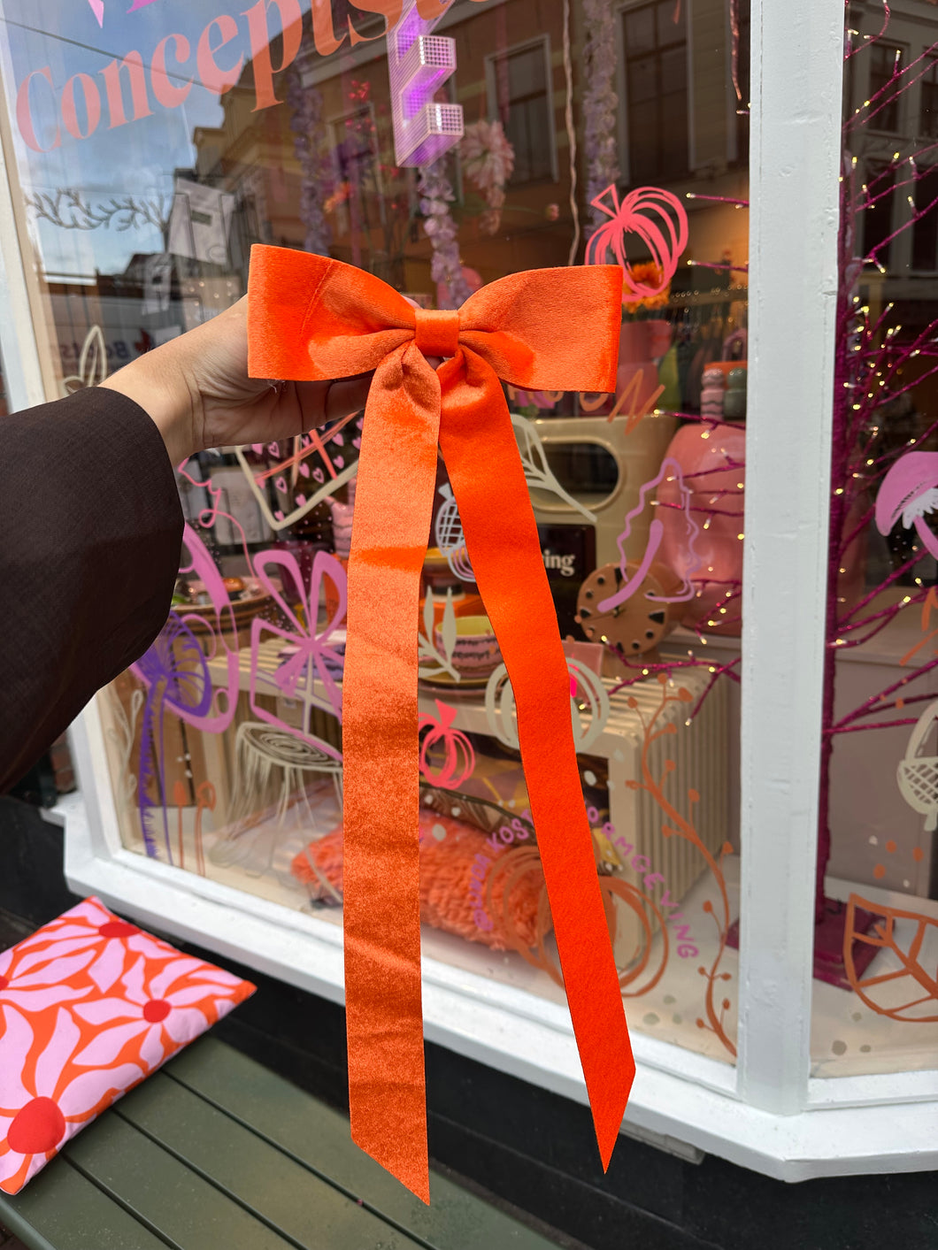 Kersthanger Strik - Oranje