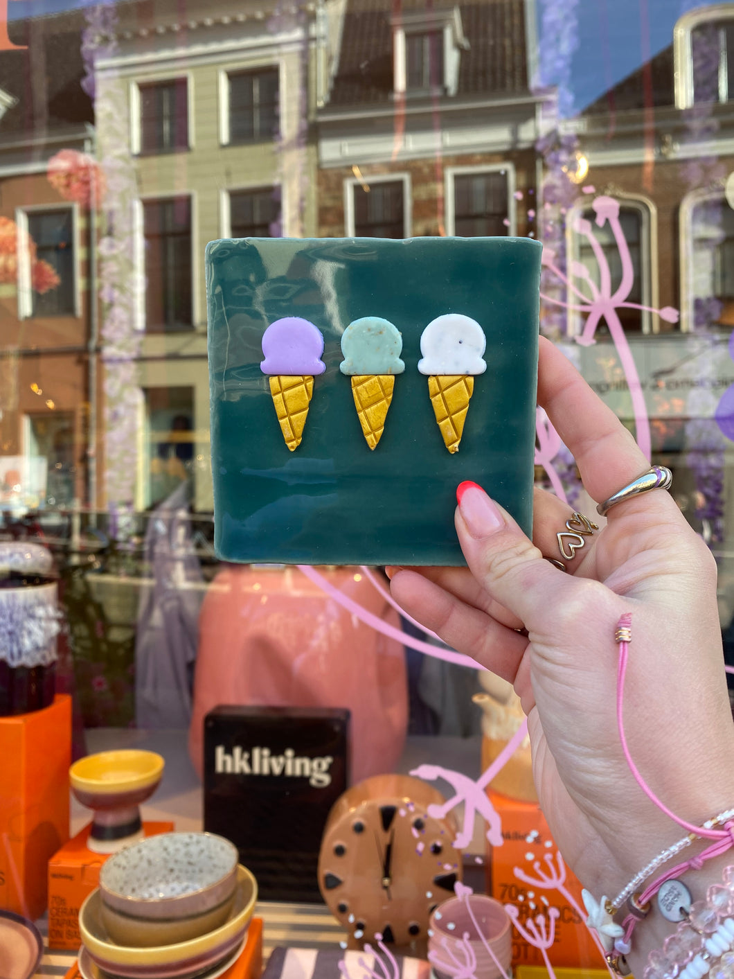 Tegeltje - IJsjes