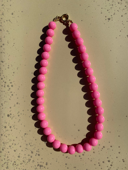 Kralenketting Ibiza S - Roze