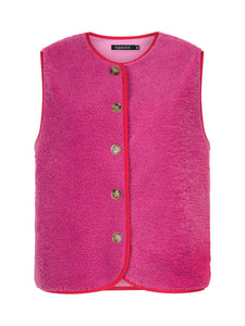 Ydence Gilet Puck - Fuchsia Purple