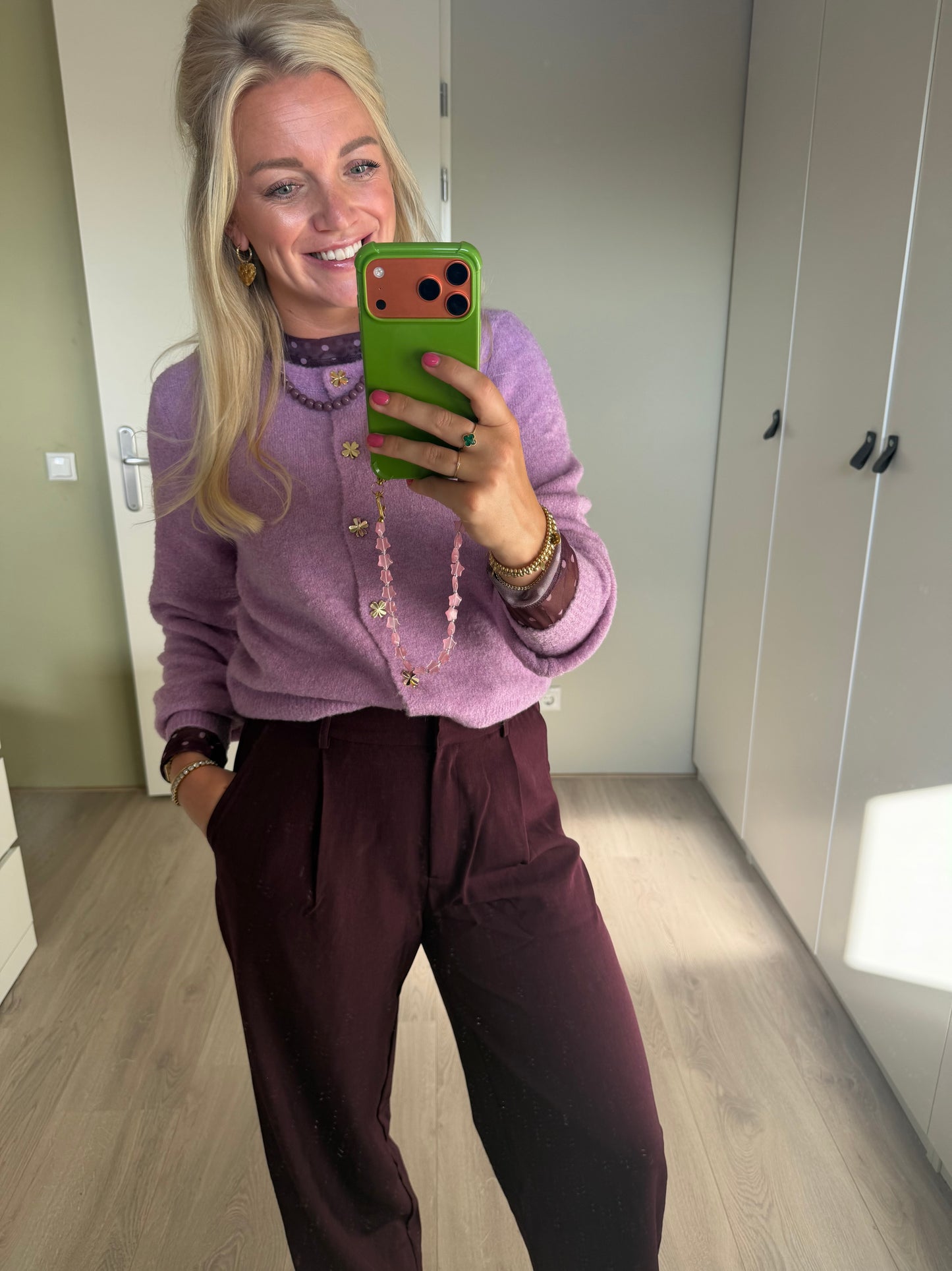 Ydence Cardigan Eden - Violet