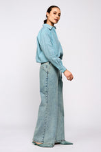 Afbeelding in Gallery-weergave laden, Feline blouse - Petrol/groen
