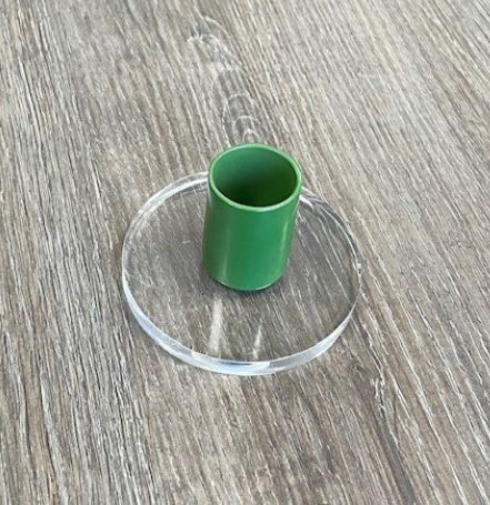 Kandelaar Plexi - Groen