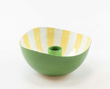 Afbeelding in Gallery-weergave laden, Kandelaar Hava - Groen/geel
