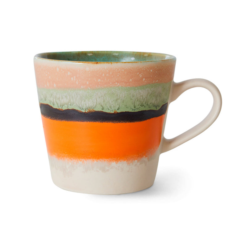 Cappuccino mug - HK Living 70's Burst