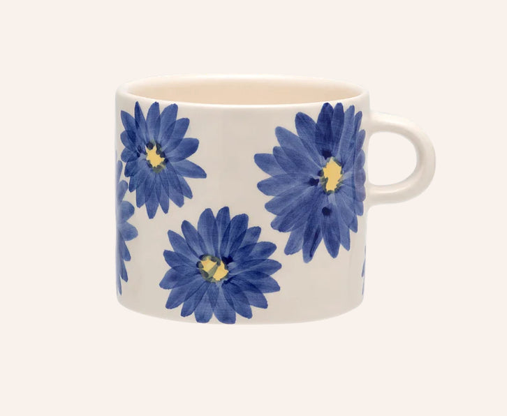 Anna + Nina Sweet violet mug - Blauw