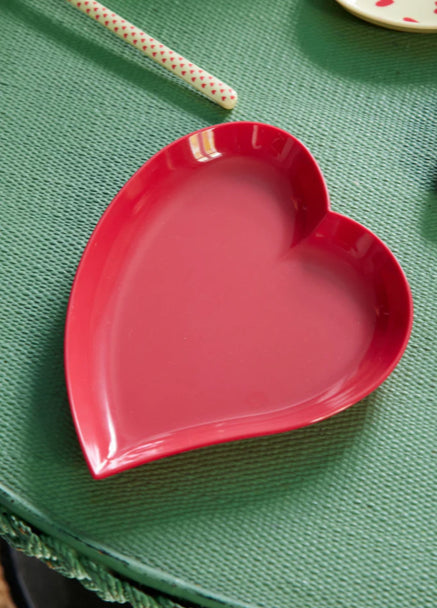 Melamine bordje - Rice hart