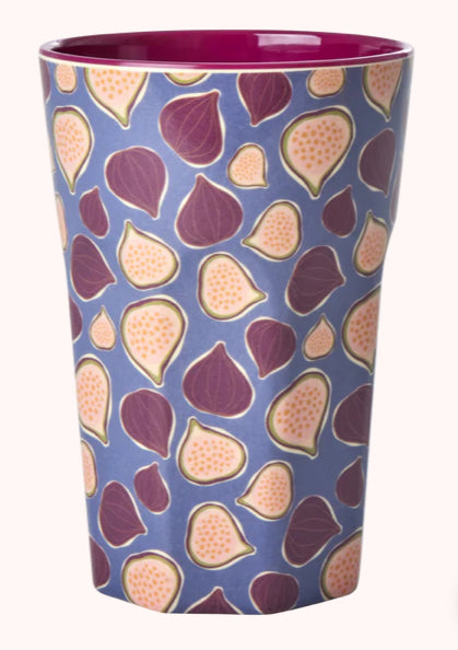 Melamine cup - Rice Figs in love print