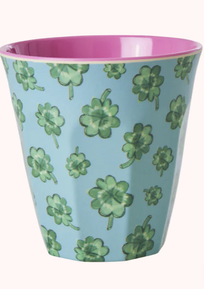 Melamine cup medium - Good luck print