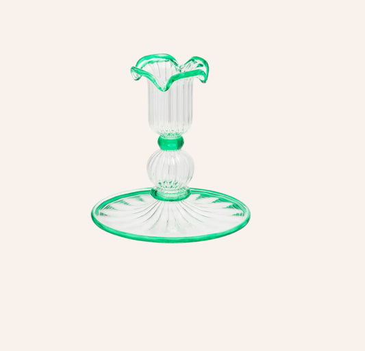 Anna + Nina Jane candle holder - Groen