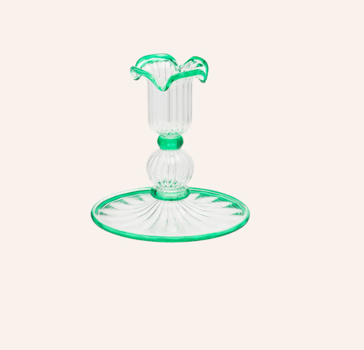 Anna + Nina Jane candle holder - Groen