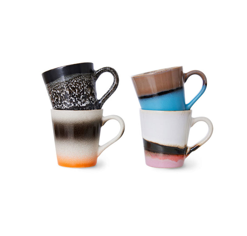 Espresso mugs - HK Living 70's Funky