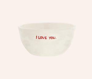 Anna + Nina - I love you bowl