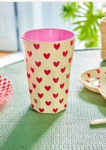Melamine cup - Rice Darling hearts