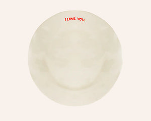 Anna + Nina I love you breakfast plate