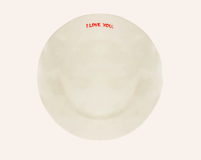 Anna + Nina I love you breakfast plate
