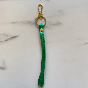 Sleutelhanger - Groen metallic