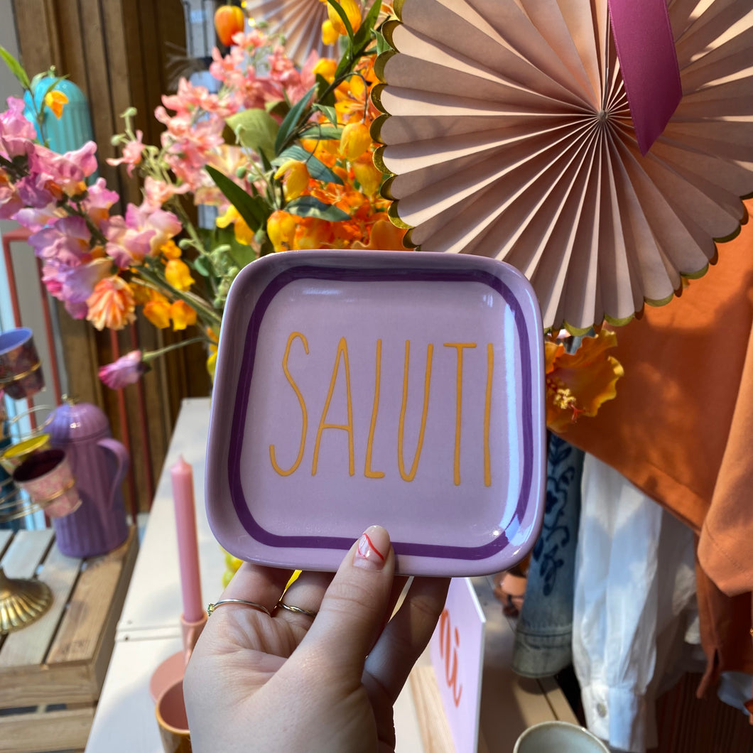 Schaaltje - Saluti