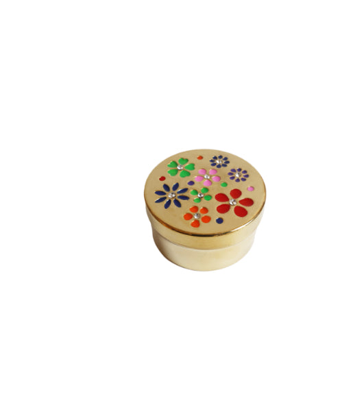 All the luck in the world - Messing doosje bloemen