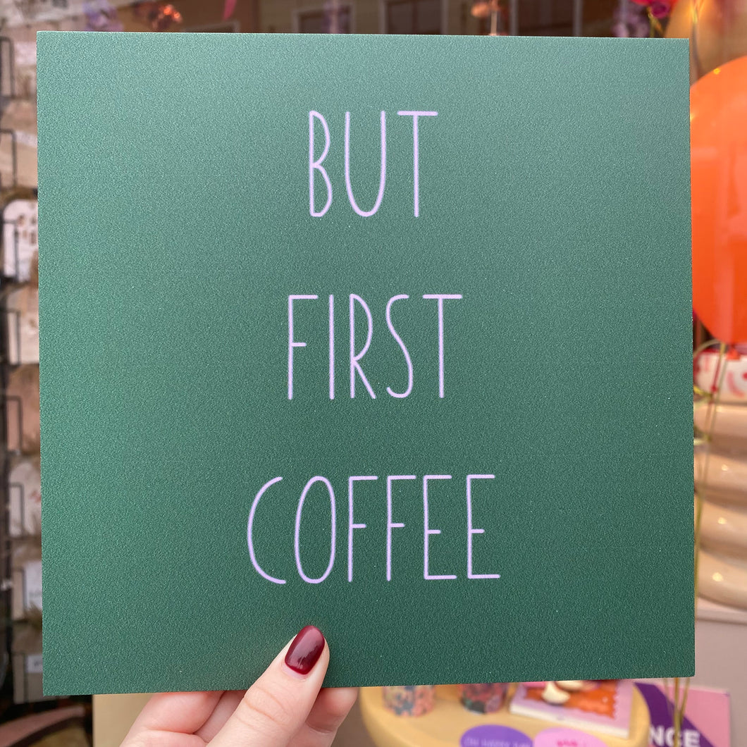 Forex tegeltje - But first coffee