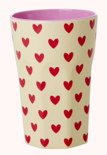 Melamine cup - Rice Darling hearts