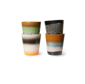 Ristretto mugs - HK Living 70's Good vibes