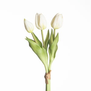 Real touch tulpen 3 - Wit