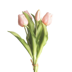 Real touch tulpen 5 - Lichtroze