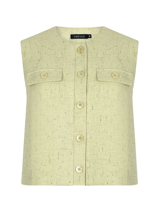 Gilet Amanda - Pistachio