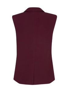 Ydence Gilet Lima - Burgundy