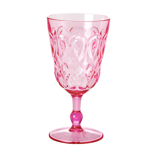 Rice - Kunststof Wijnglas Roze