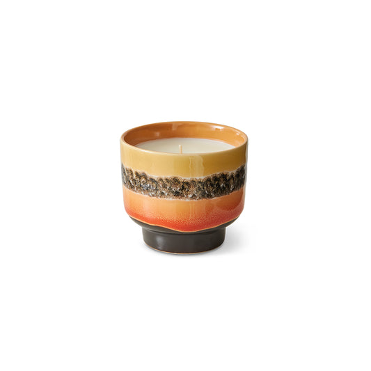 Hkliving 70s ceramics - Small scented candle Tulum
