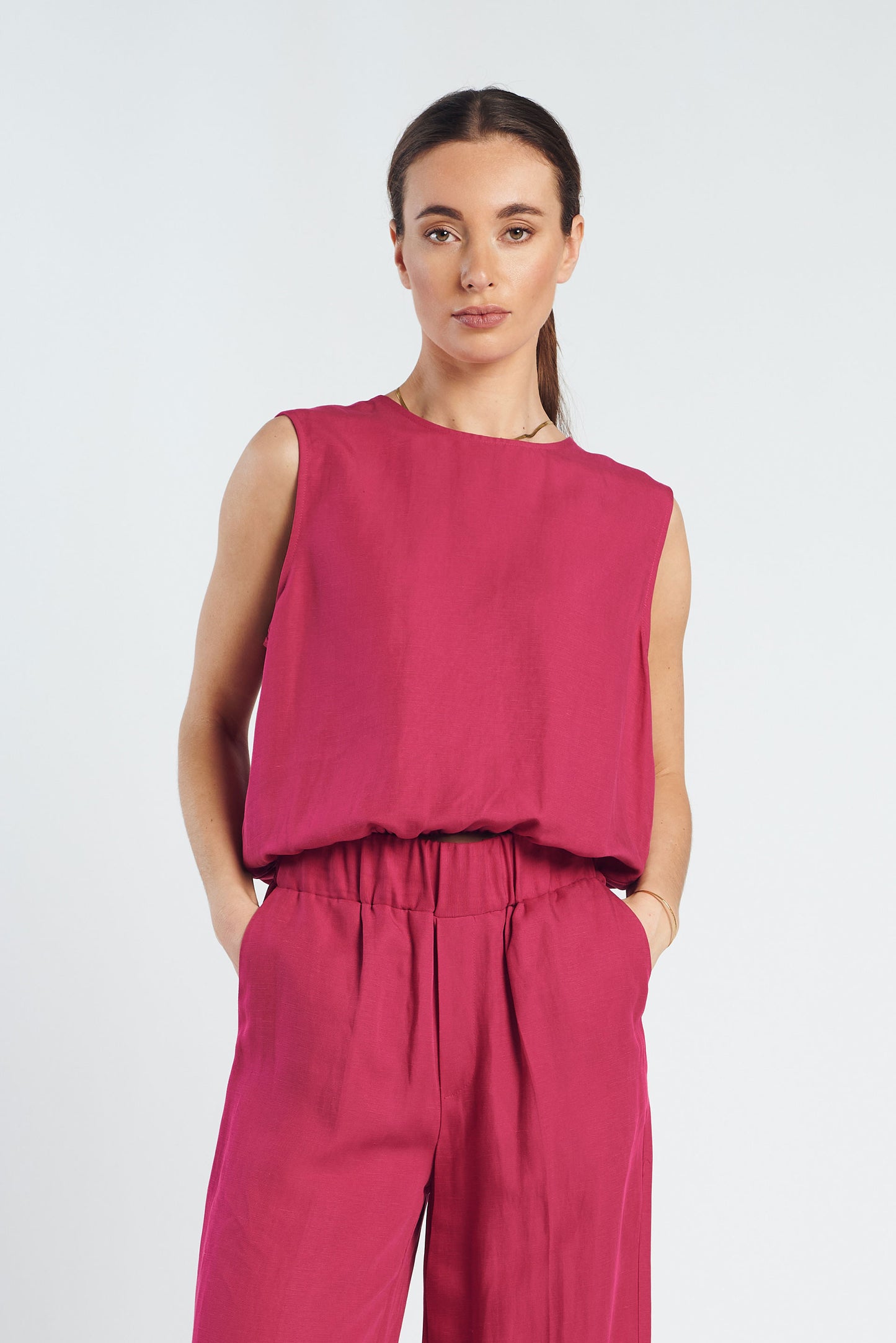 Spooq - Holly top - Fuchsia