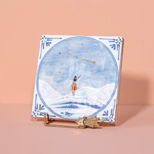 Afbeelding in Gallery-weergave laden, Storytiles - Houder Golden Stand Shooting Star
