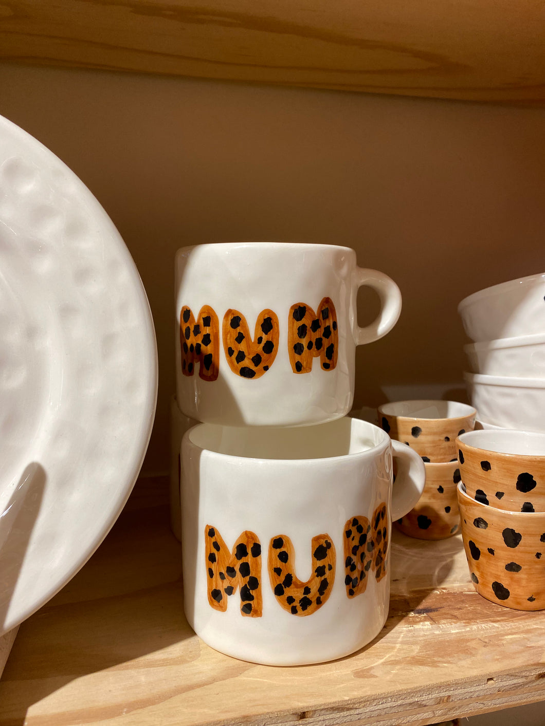 Anna Nina Mug Leopard Mum