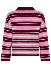 Afbeelding in Gallery-weergave laden, Ydence Knitted Top Balou - Burgundy / pink

