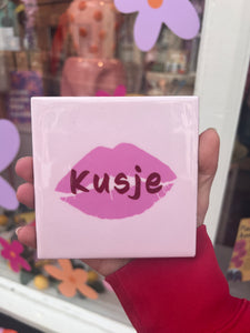 Tegeltje - Kusje