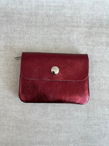Portemonnee - Bordeaux metallic