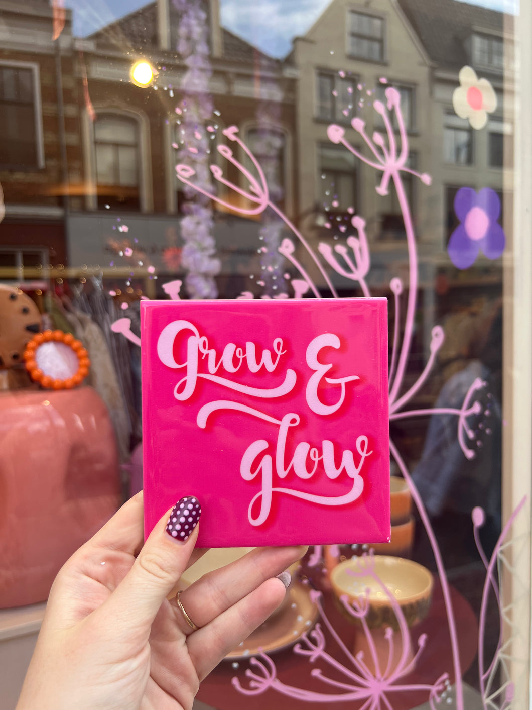 Tegeltje - Grow & glow
