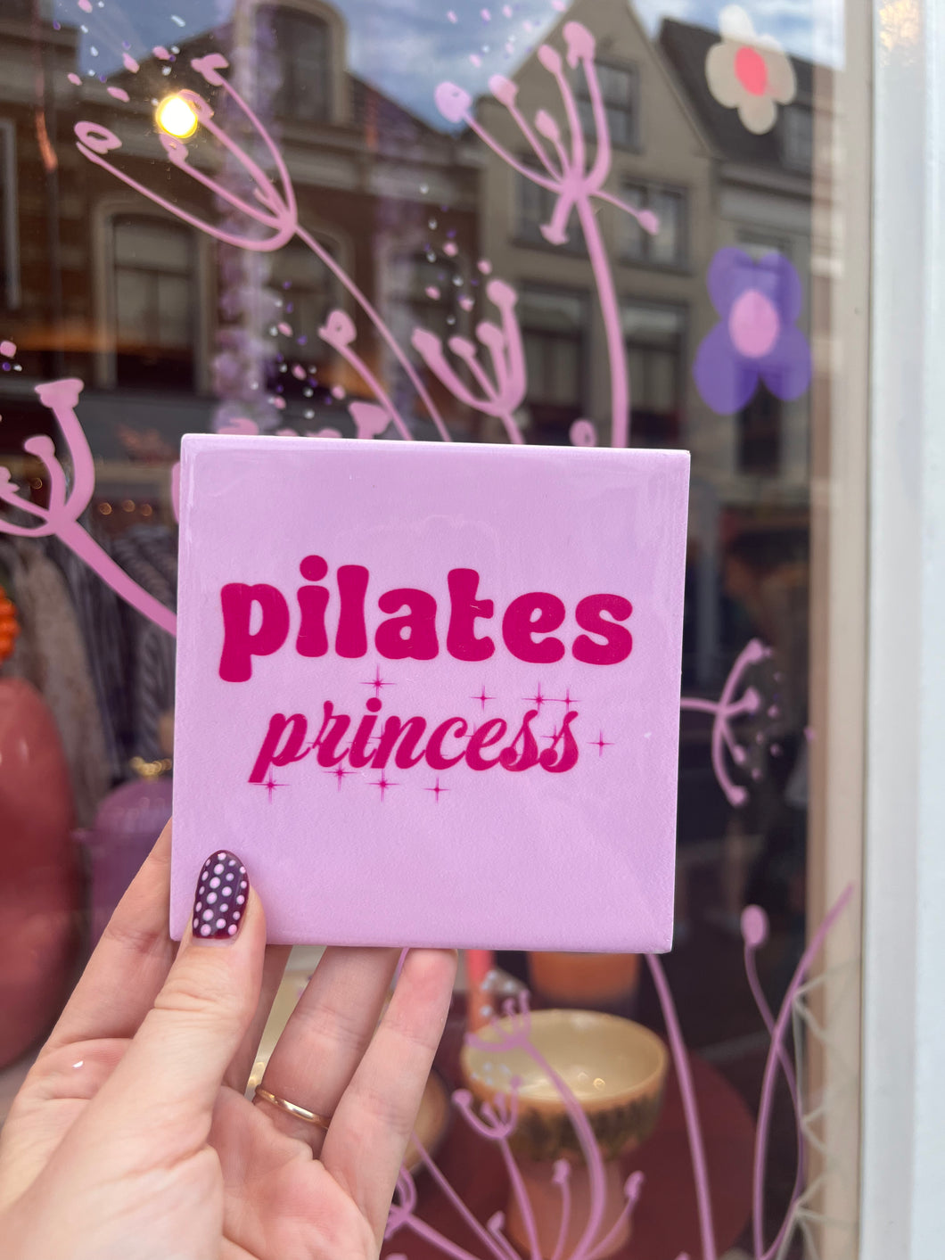 Tegeltje - Pilates princess