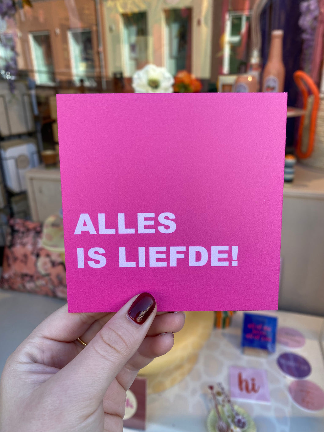 Forex tegeltje - Alles is liefde