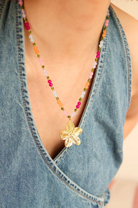 Mable - Lovely Lily Ketting - Multicolor