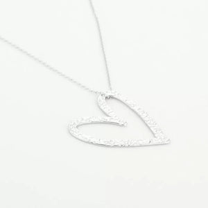 Ketting hart - Zilver