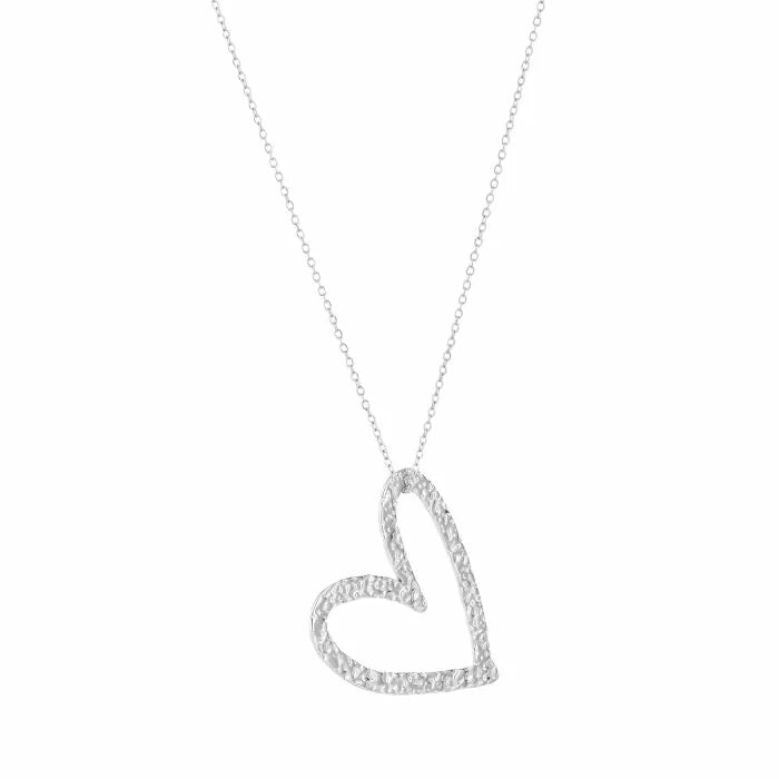 Ketting hart - Zilver