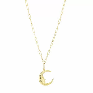 Ketting Maan - Goud