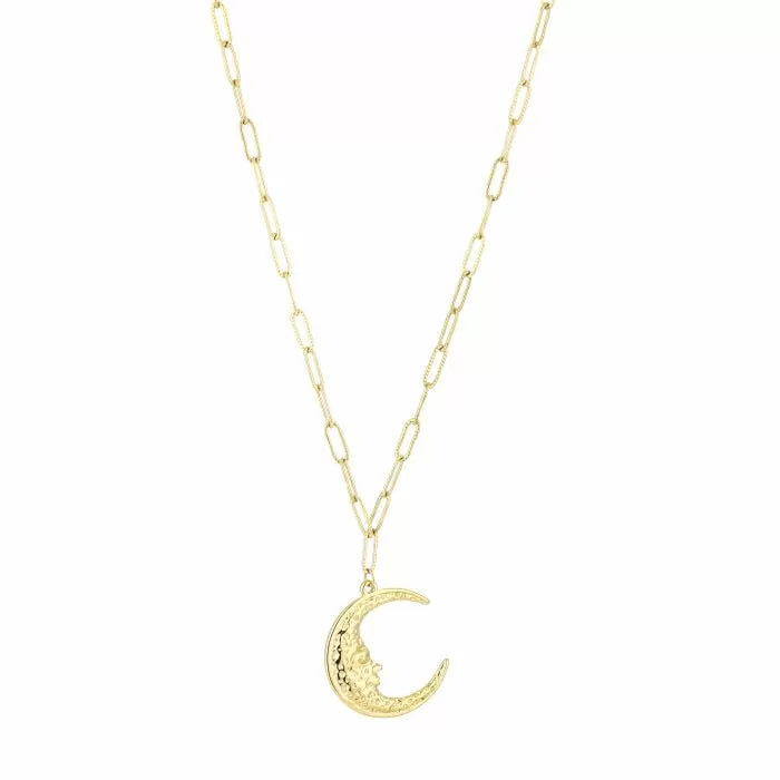 Ketting Maan - Goud