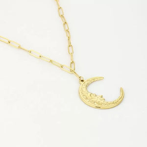 Ketting Maan - Goud