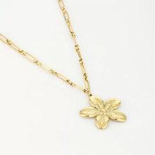 Afbeelding in Gallery-weergave laden, Lange ketting bloem - Goud
