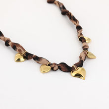 Afbeelding in Gallery-weergave laden, Bedelketting - Panter/goud
