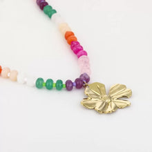 Afbeelding in Gallery-weergave laden, Kralen ketting met bedel - Regenboog
